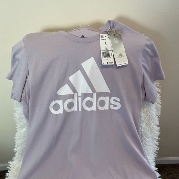 adidas Tops - Adidas women’s  Lavender Tee
